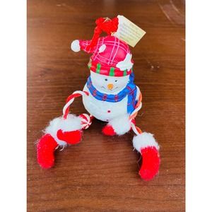 Vintage Mervyns Snowman Ornament